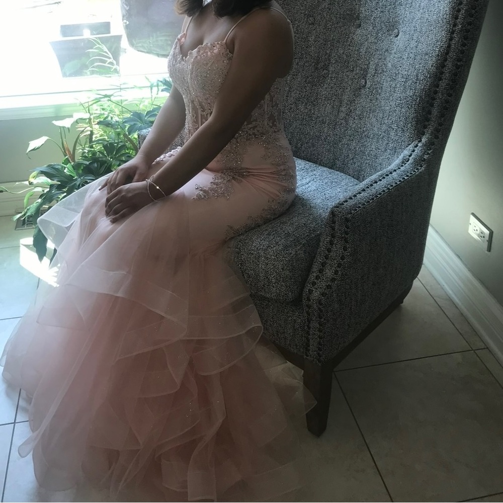 Beautiful dusty pink dress for Prom , Bride, mother of bride, mother of groom. - Picture 7 of 11
